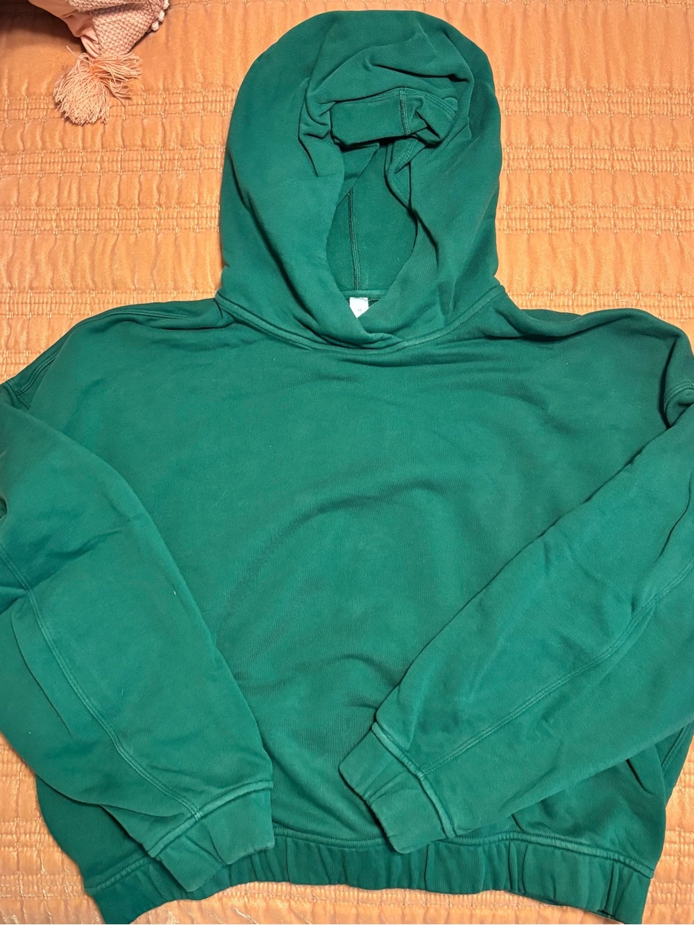 lululemon athletica Emerald Green Pullover Hoodie